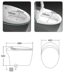 E3 FLOOR-MOUNTED SMART TOILET