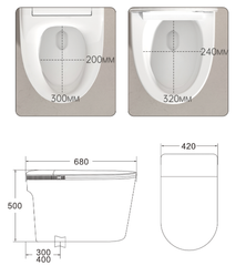 H3 FLOOR-MOUNTED SMART TOILET