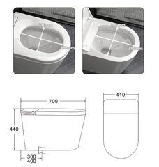 X9 FLOOR-MOUNTED SMART TOILET
