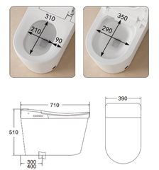 M9 FLOOR-MOUNTED SMART TOILET