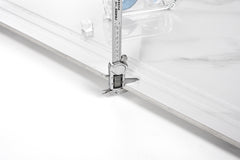Double Grooves Stair Tiles 12006 Lucca white